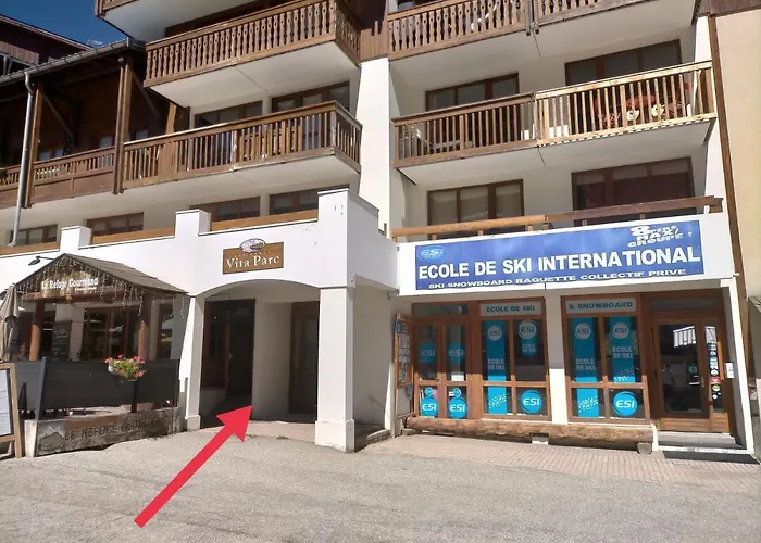 Valfrejus Studio 19M2 Cosy 60 M Des Pistes Draps Non Compris